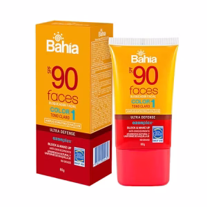 Bahia Bloqueador Face Tono 1 F90 - Tubo 60 G