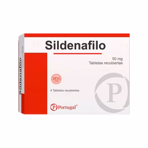 Sildenafilo 50 mg Tabletas Recubiertas