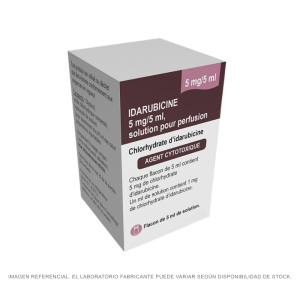 Idarubicina 5 mg/5ml concentrado para solución para perfusión