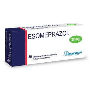 Esomeprazol 20mg Tabletas de Liberación Retardada