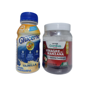 PACK SALUD Y BIENESTAR (Glucerna 237 mL + Sottcor Gomitas Adulto)